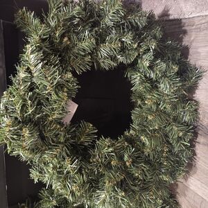 Green Holiday Wreaths (2)